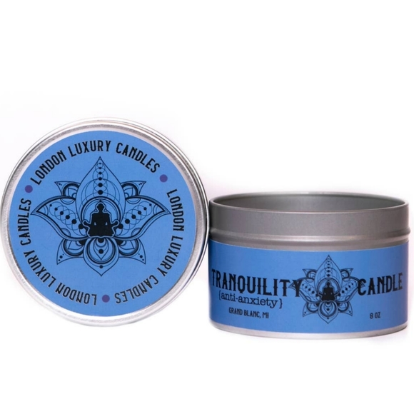 Crystal Candle Intention Anti-Anxiety - Picture 2 of 2